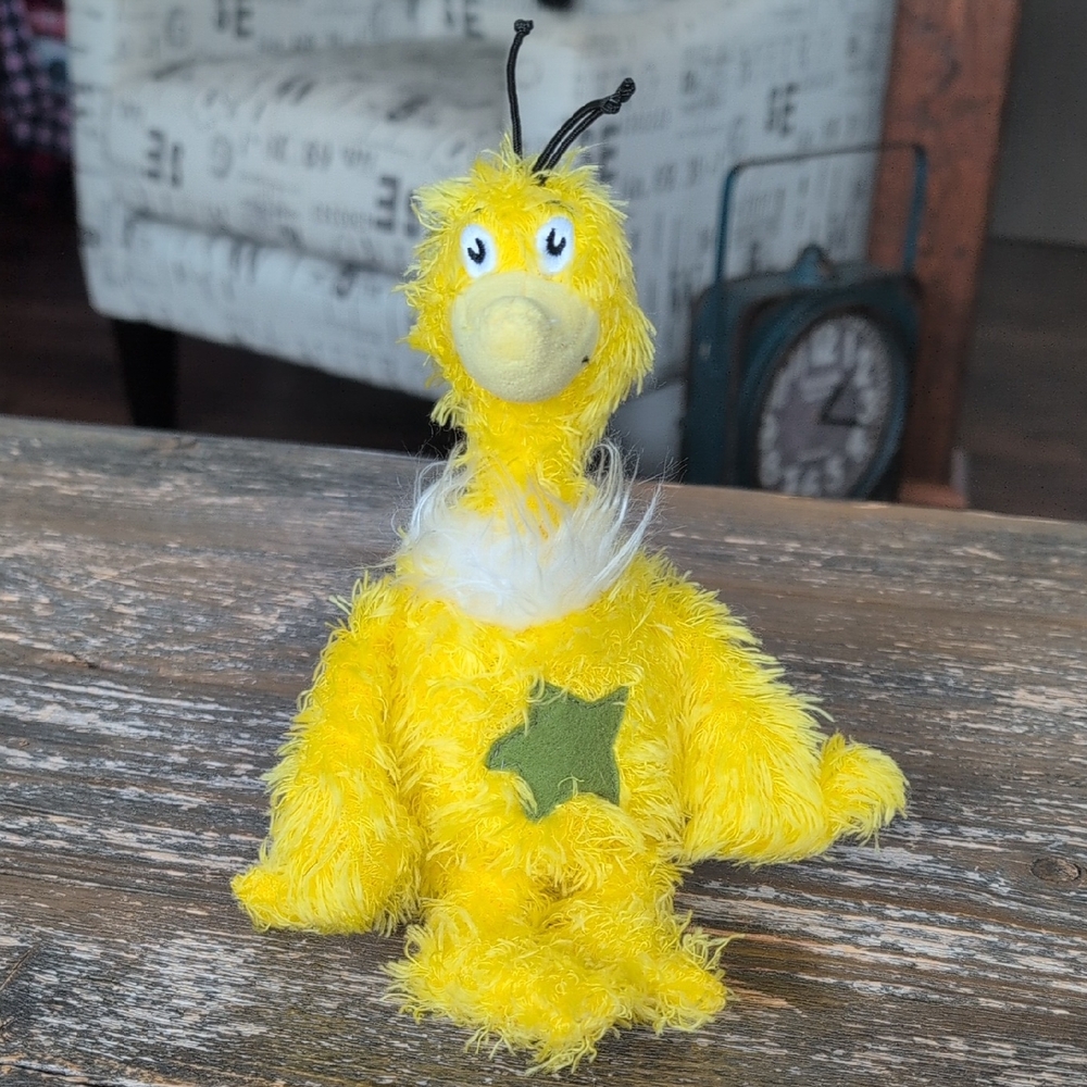 VTG Manhattan Toys Dr. Seuss Sneetch Plush Toy 2001
